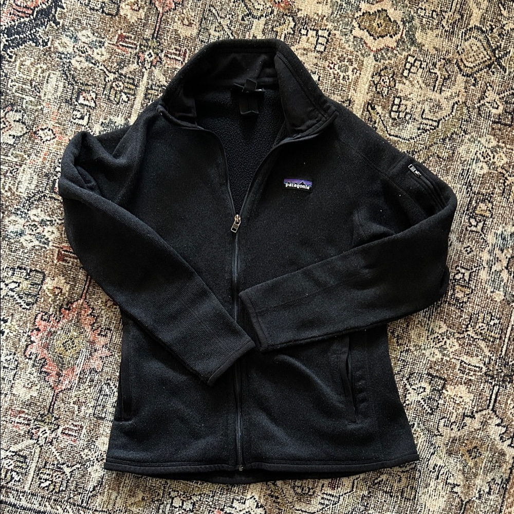 Patagonia Midnight Black Full-Zip Fleece